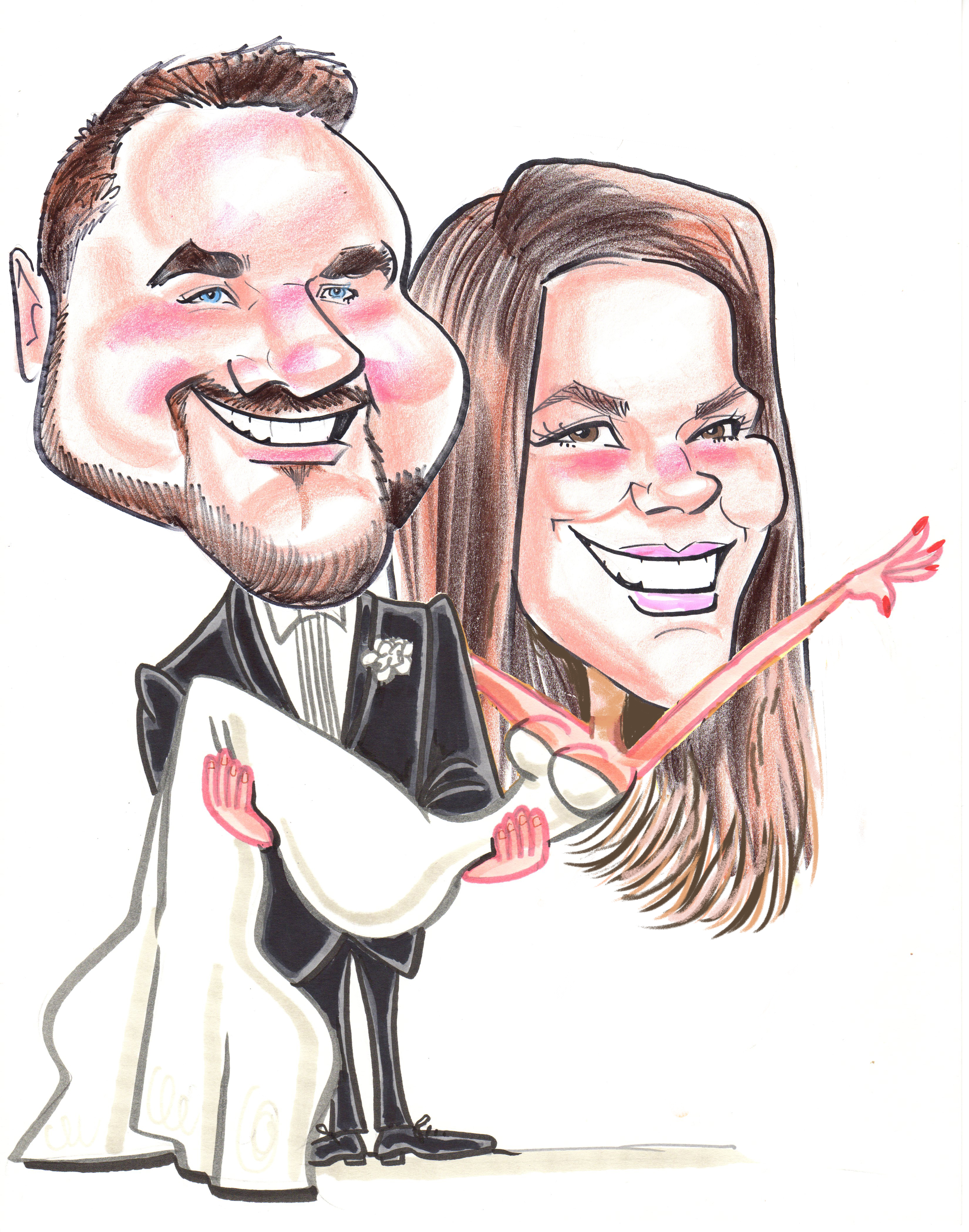 Caricature Drawing Online / Add a pop of graphic appeal using our free